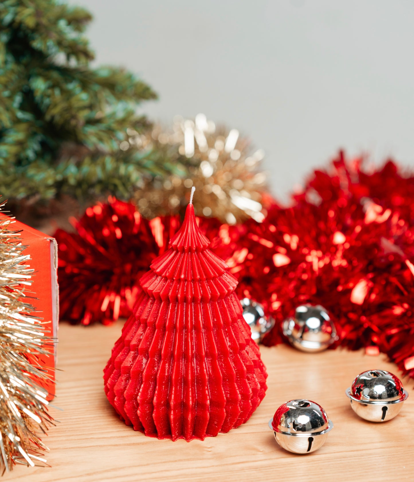 Origani Christmas Candle