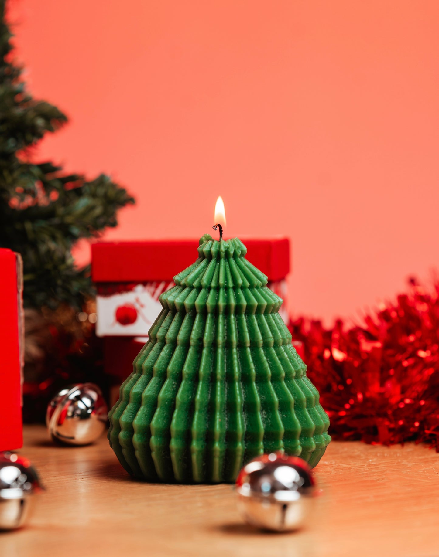 Origani Christmas Candle