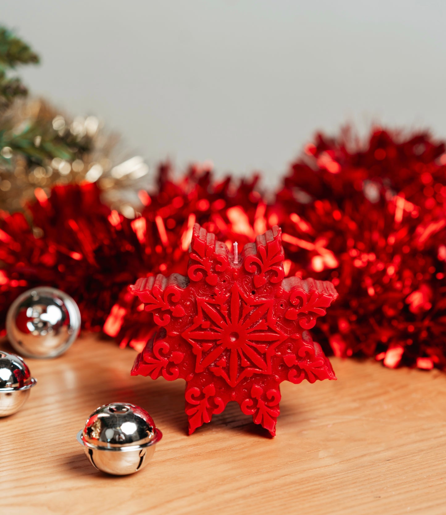 Snowflake Candle